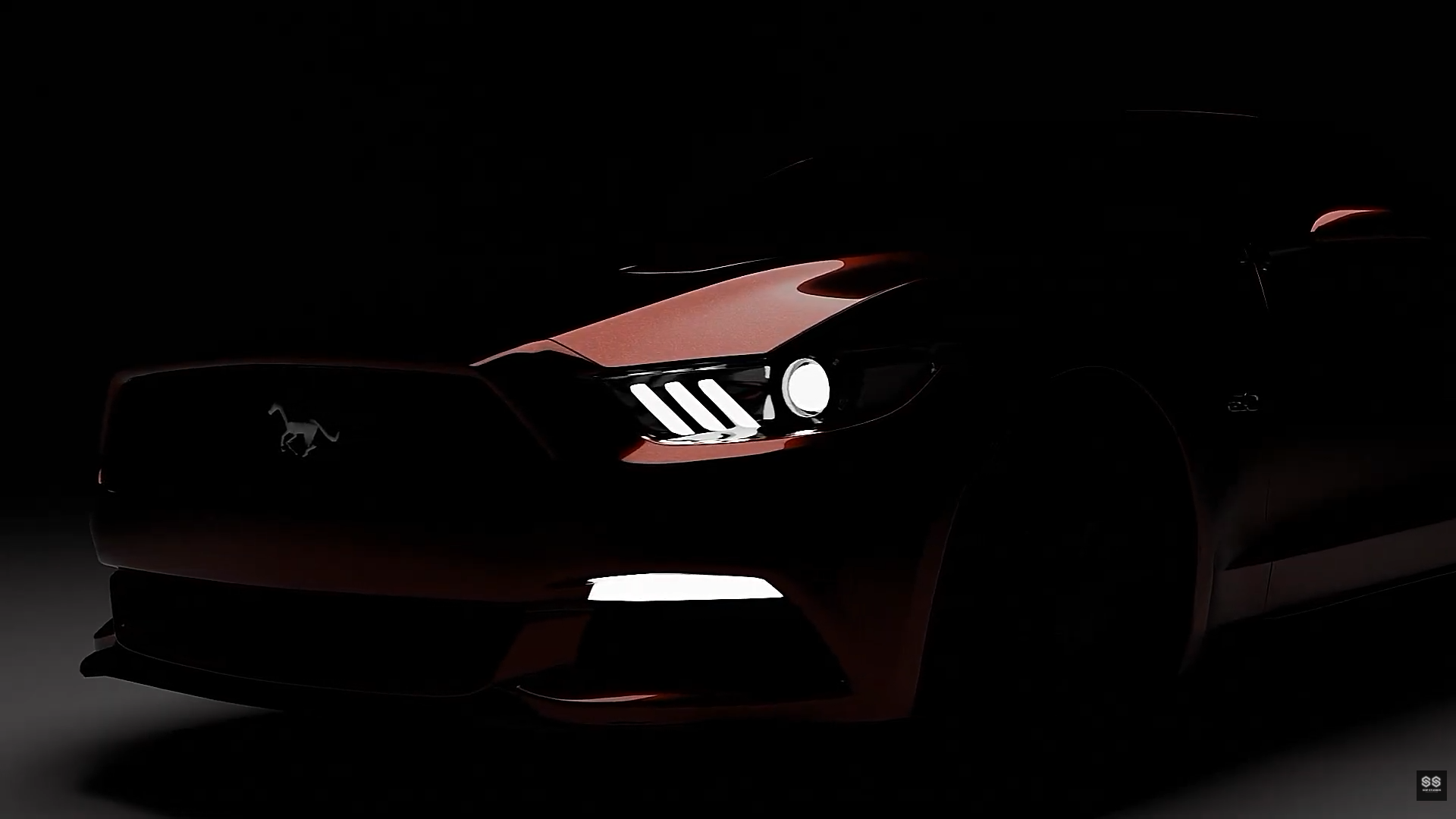 3D Animation — Ford Mustang GT
